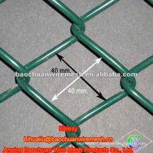 PVC coated chain link fence